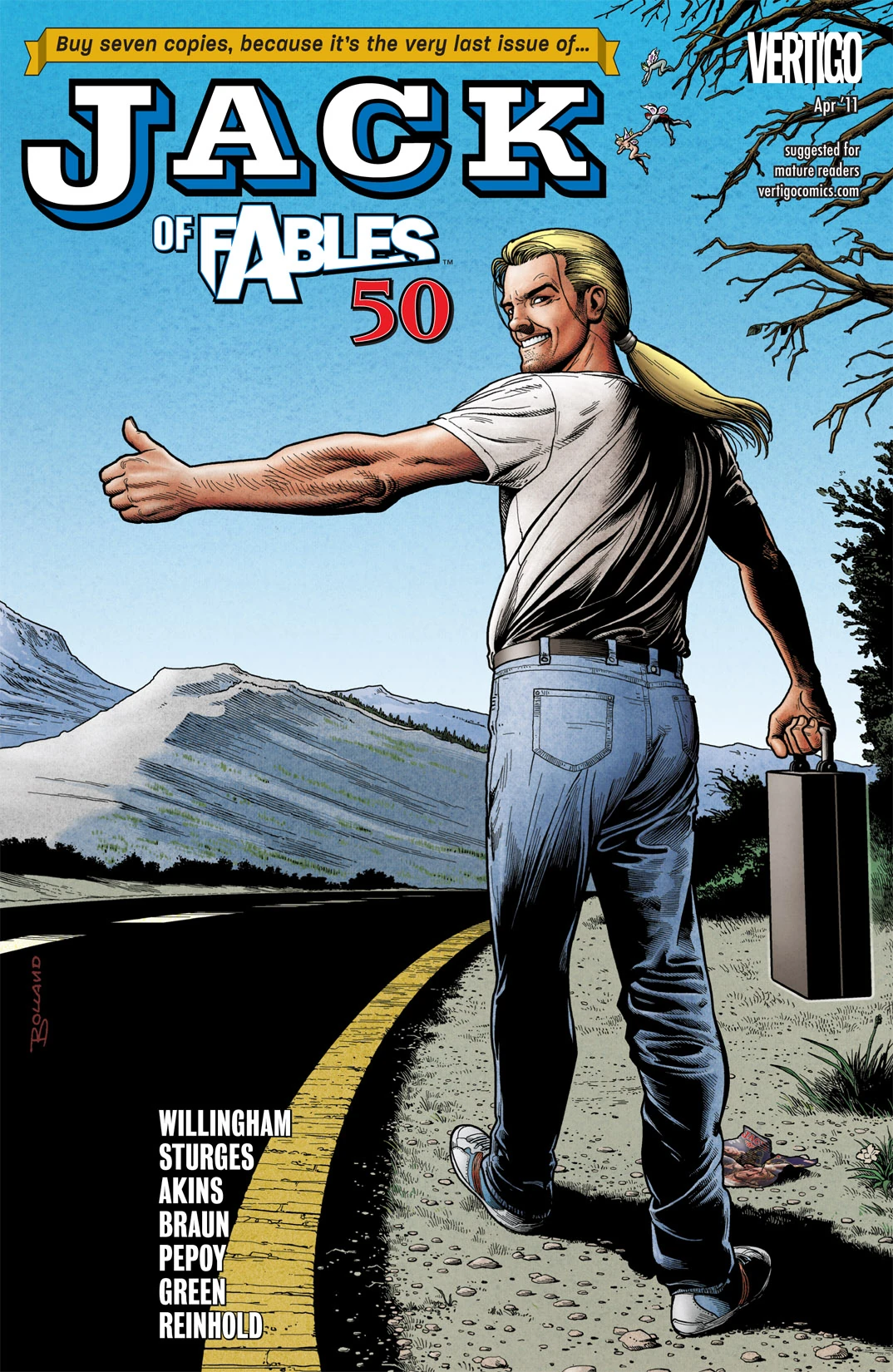 Jack of Fables #50 (DC, 2011 — Cover A) cover